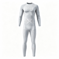 Men’s Gray Thermal Base Layer Set