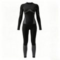 Women’s Black Thermal Base Layer Set