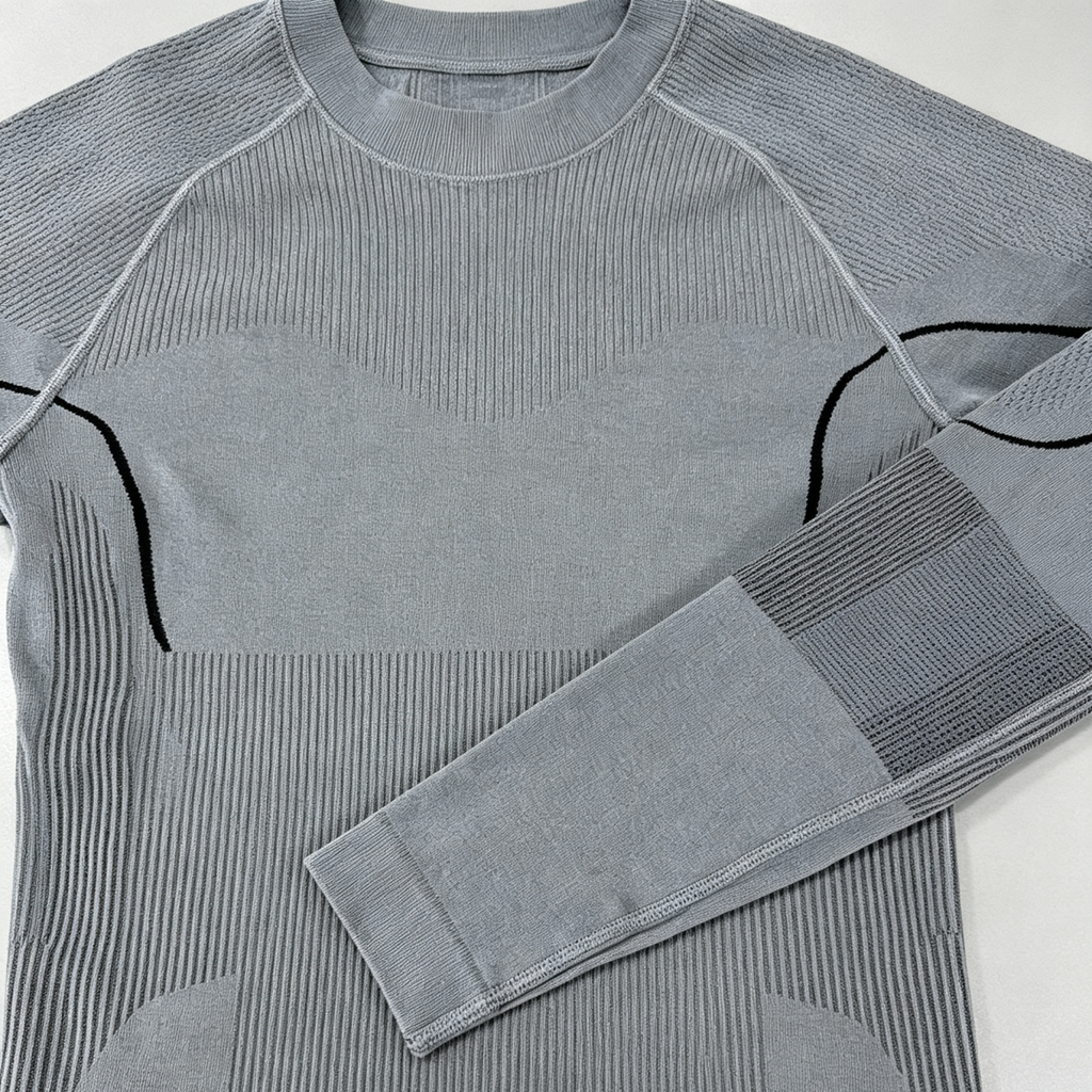 Women’s Gray Thermal Base Layer Set